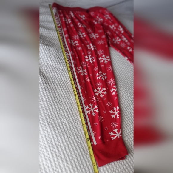 2x snowflake jogger pajama pants - Picture 4 of 10